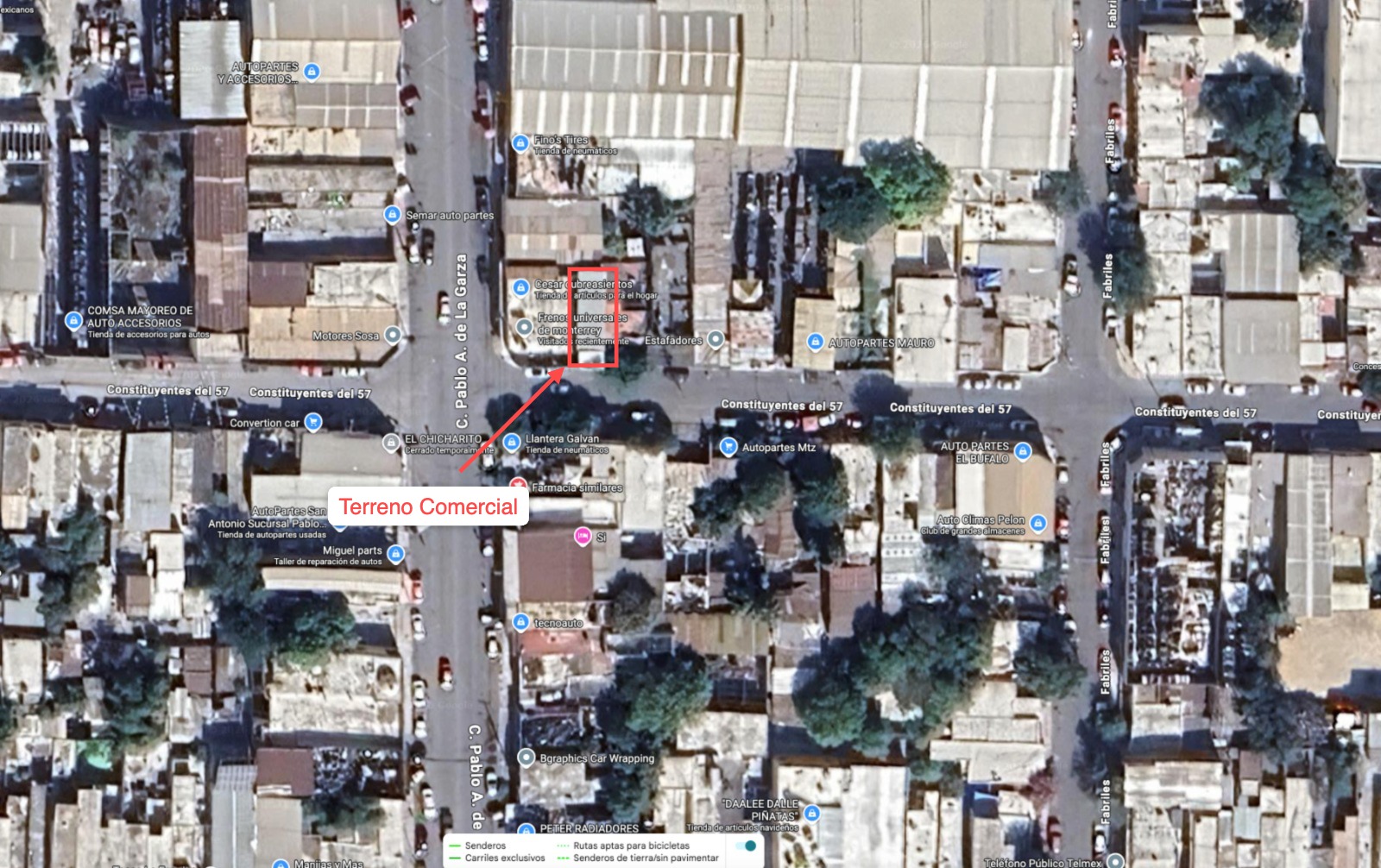 TERRENO COMERCIAL EN ZONA ESTRATÉGICA